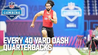 Every Quarterbacks 40 Yard Dash [upl. by Anowahs]