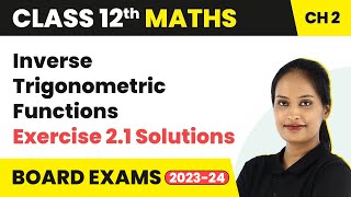 Inverse Trigonometric Functions  Ex 21 Q1Q14 NCERT Solutions  Class 12 Maths Ch 2 CBSEIITJEE [upl. by Sivatco]