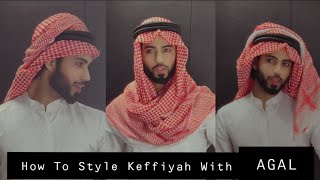 How To Style Shemagh With AGAL [upl. by Inohtna]