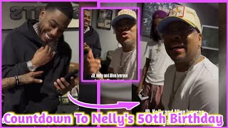 😱OMG🙆 JD Nelly and Allen Iverson Share a Fun Moment Backstage After One Music Fest [upl. by Olmstead]