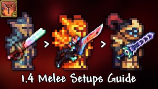 Melee Loadouts Guide  Calamity Mod v20 Terraria 14 Update [upl. by Zena]