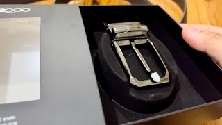 G2000 Formal Belt Buckle Men  Premium Leather Belt blackbrown Reversible Unboxing [upl. by Ttevi]