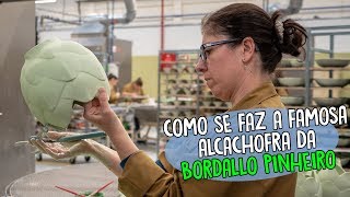 Como se faz a famosa alcachofra de Bordallo Pinheiro [upl. by Idnew]