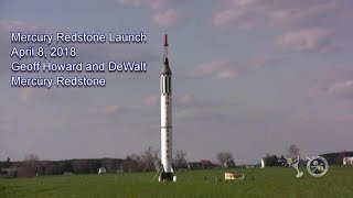 Mercury Redstone 2018 Geoff Howard Record Breaking Launch [upl. by Adnawat426]