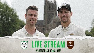 🔴 Worcestershire vs Surrey  Day Three Live  Vitality County Championship [upl. by Tamas]