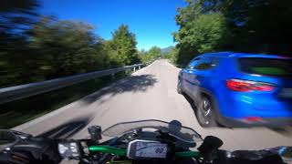 Kawasaki Z H2 SE  Altipiani dArcinazzo Only engine sound [upl. by Arnon]