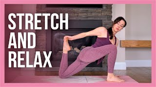 30 min Evening Yoga for Flexibility  STRETCH amp RELAX [upl. by Haidabej173]