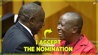 Parliament nominates Julius Malema for president of South Africa [upl. by Ellivro90]