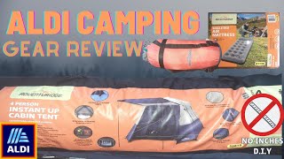 ALDI Camping Gear Review [upl. by Dione]