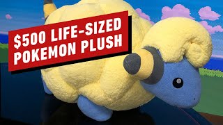 Mareep Is Here We Spent 500 on a LifeSize Pokemon Plush [upl. by Sugihara]