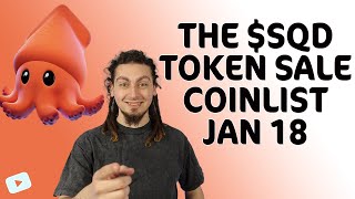 SUBSQUID  SQD  Token sale on COINLIST at January 18  Crypto NFT Metaverse  Fintech [upl. by Quita444]