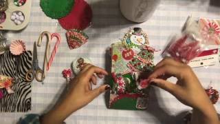 18 🌲Christmas Treat Bag Flipbook Tutorial  Hot Cocoa amp Tea  Holiday Gift amp Basket Ideas [upl. by Mcmath]