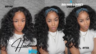 15 MUST have Headband Wig  Big Hair Lovers DREAM  SharronReneé [upl. by Tiffy]