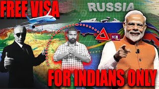 Big Good News Russia Allows FREE VISA for INDIAN Tourists  Special Story  Modi Putin  108Tv [upl. by Ardith]