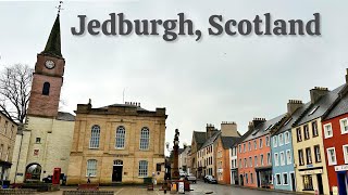 Experience the Beauty of Jedburgh Scotland  4K Walk [upl. by Elyad]