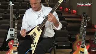 Gibson Flying V History 2014 Guitar Demo  Sweetwater Sound [upl. by Katt]