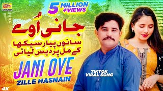 Jani Oye  NEW OFFICIAL SONG  Zille Hasnain  Sanu Piyar Sikha Ke Mal Pardes Liyae [upl. by Suoivatnod252]