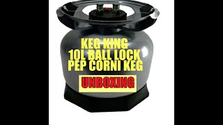 10l Keg King Pep Ball Lock Keg [upl. by Lsiel385]