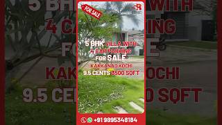 5 BHK VILLA FOR SALE AT KAKKANADKOCHI kochiproperty villasaleinkochi [upl. by Nywrad175]