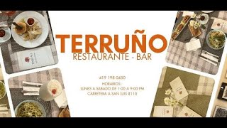 TERRUÑO RESTAURANTE  BAR [upl. by Idnam324]