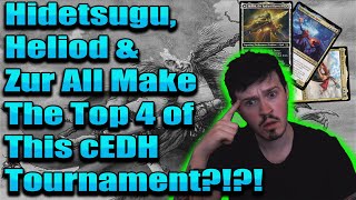 Crazy Decks Throughout The Top 4 And Top 16 Of This cEDH Tournament  Top 16 Breakdown [upl. by Nnylaehs]