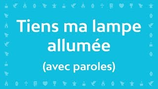 JeanClaude Gianadda  Tiens ma lampe allumée  Chant chrétien avec paroles pour le Carême et Pâques [upl. by Botti]