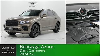 Bentley Bentayga Azure 2024MY 認定中古車（車体末尾番号：352） [upl. by Anaig]