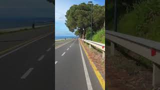 Coastal bike road Koper Slovenia [upl. by Htrap]