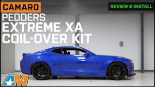 20162024 Camaro Pedders eXtreme XA CoilOver Kit Review amp Install [upl. by Notsua871]