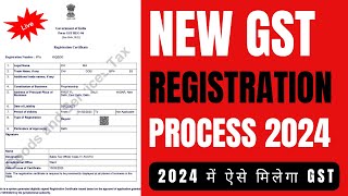 GST Registration Process in Hindi 2024 me GST number kaise milega  Documents for gst registration [upl. by Yartnoed]