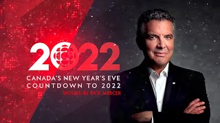 Canadas New Years Eve Countdown to 2022 — Central Time [upl. by Mitchael]