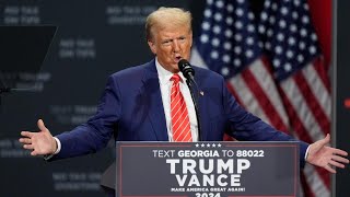 Donald Trump full speech at campaign rally in Georgia [upl. by Adyl]