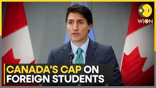 Canada provinces 2year ban on new enrollment of foreign students  Latest English News  WION [upl. by Lipson]