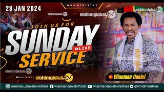 ELOHIM SUNDAY LIVE 🔴 SERVICE 28TH JANUARY 2024 WITH WISEMAN DANIEL AT THE VIRGIN LAND [upl. by Emilia]