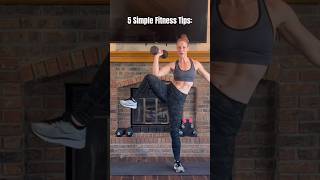 5 Simple Fitness Tips To Help You Reach Your Goals shorts fitnesstips fitness [upl. by Anoo]