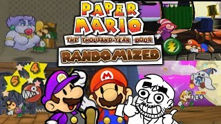 Best of RANDOMIZED Paper Mario TTYD Hard Mode Chapter 3 amp 4 [upl. by Fania]