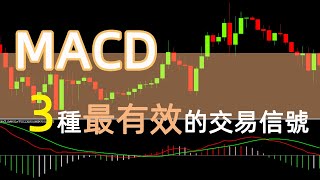 【MACD精講】【MACD Trading Strategy】MACD指標使用技巧：3種最有效的交易信號 [upl. by Airan]