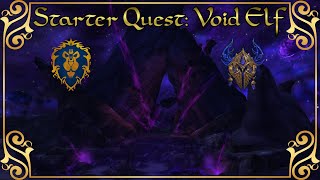 Starter Quest Void Elf [upl. by Ammon]