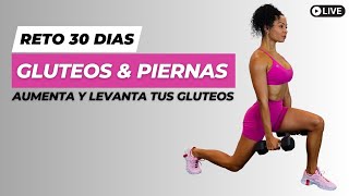 RUTINA INTENSA PARA AUMENTAR GLUTEOS Y PIERNAS  Adios flacidez y celulitis [upl. by Akcimat286]