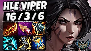 Kaisa vs Zeri ADC  HLE Viper  Patch 1413 Korea Challenger ✅ [upl. by Lorens]