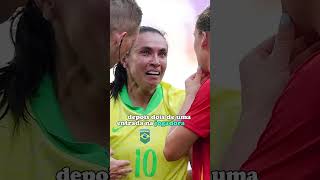 Marta pode disputar semifinal contra Espanha shorts [upl. by Kinchen]