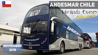 Mirando Buses  VISITA TALLER Andesmar Chile en Santiago Noviembre 2016 [upl. by Zebada924]