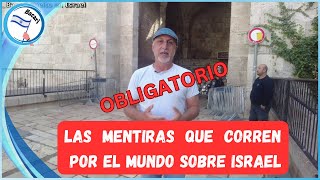 Las 5 Grandes Mentiras Sobre Israel  OBLIGACION REFUTARLAS [upl. by Llednohs]