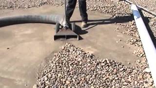 Sunbelt Vacuum Roof Vacuuming  Ballast Removal [upl. by Siroled927]