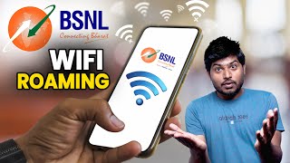 BSNL WIFI Roaming  Free WiFi Roaming Service for FTTH user [upl. by Sheline]