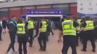 Rangers fans assault women who’s St Johnstone SLO 🤬 [upl. by Hourigan]