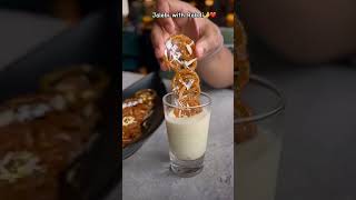 JALEBI WITH RABDI 😋🤗shortvideo youtubevideo love food song [upl. by Sybil]