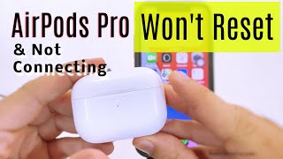 Fix AirPods Pro Wont Reset Or Connect issues in 2024 101 Solved [upl. by Sower338]