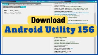 Android Utility tool 156 latest version download [upl. by Loresz]