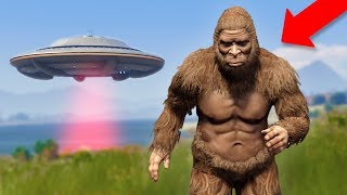 Playing As BIG FOOT ONLINE sasquatch  GTA 5 THUG LIFE 273 [upl. by Aonehc606]